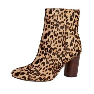 Sam Edelman Leopard Print Ankle Boots